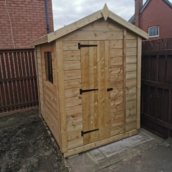 Bespoke Premium Quality Wooden Apex Roof Garden Sheds