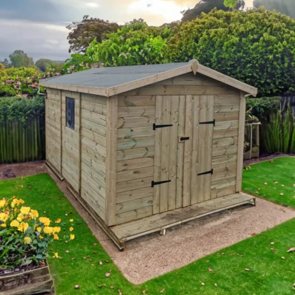 Bespoke Premium Quality Wooden Apex Roof Garden Sheds