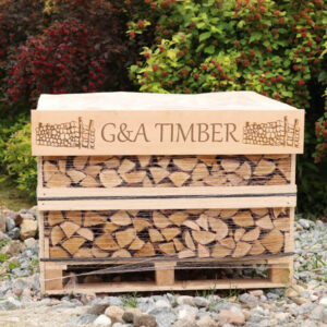 Kiln Dried Birch, Alder, Ash/Oak Logs Crate 0.966m3