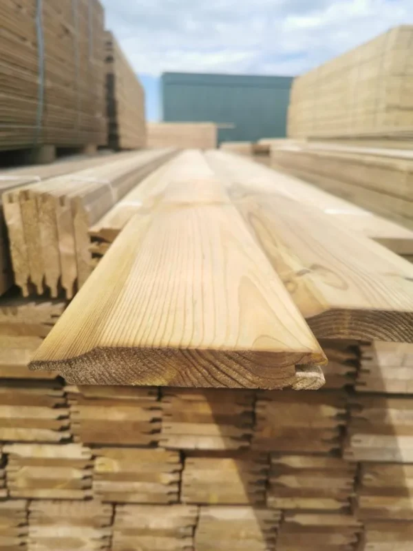 Pinewood Treated Tongue and Groove 21mm x 145mm