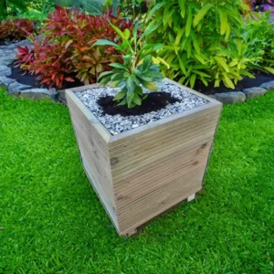 Wooden Square Planter 45x45cm