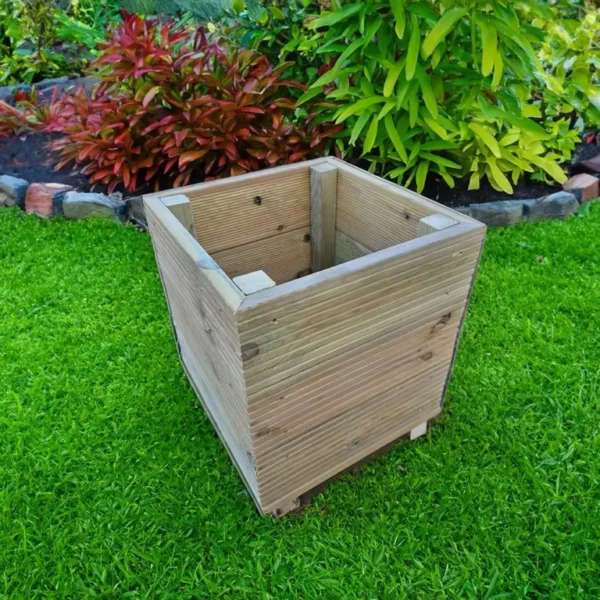 Wooden Square Planter 45x45cm