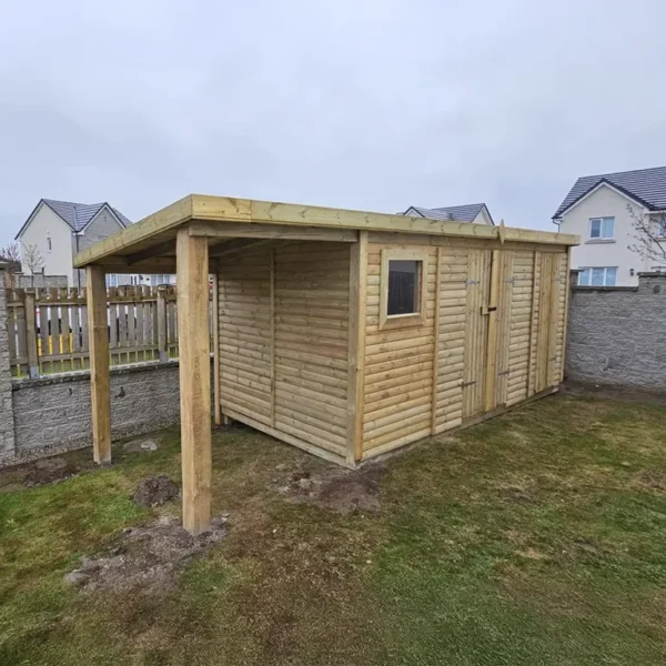 Premium Quality Wooden Garden Pent Roof Sheds
