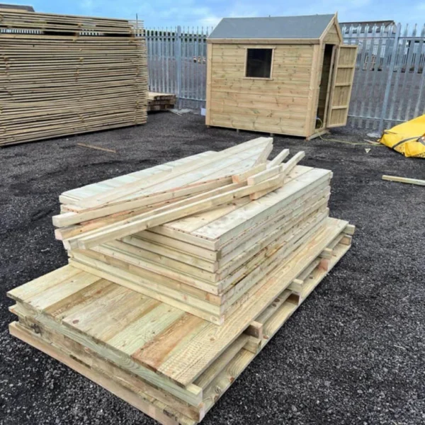 Premium Quality Wooden Garden Pent Roof Sheds