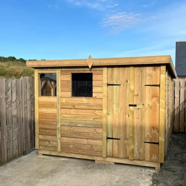Premium Quality Wooden Garden Pent Roof Sheds