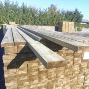 Rough Sawn treated Fence Rail 30mm x 100mm x 3.6m (4×1.2x12ft)