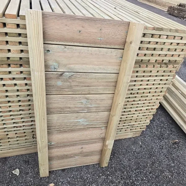 Softwood Decking Walkway