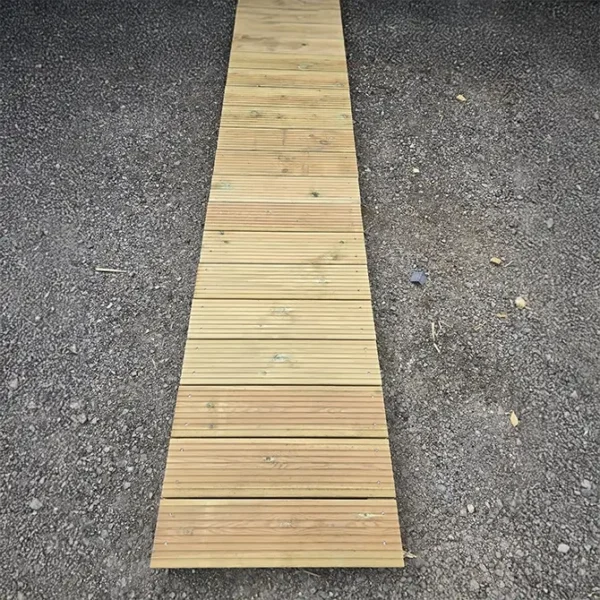 Softwood Decking Walkway