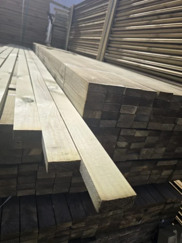 Wood Fence Battens Pressure Treated Board 20mm×45mm × 3m (2x1x10ft)