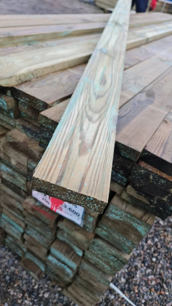 Wood Fence Treated Board 22mm×100mm